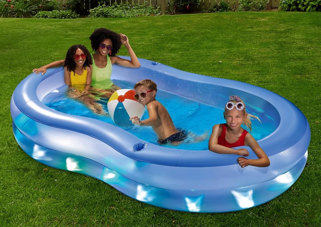 Funsicle Nafukovací bazén s LED osvětlením 262 x 159 x 46 cm KB1011000 3